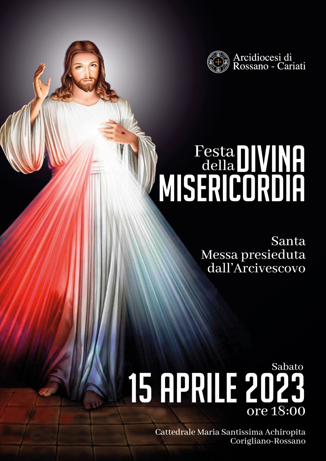 Sabato 15 aprile si celebra la Festa della Divina Misericordia ...